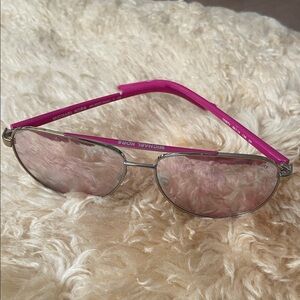 Michael Kors Fuchsia Aviator Sunglasses